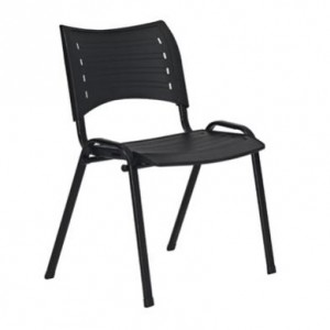 Cadeira para hotel iso preta